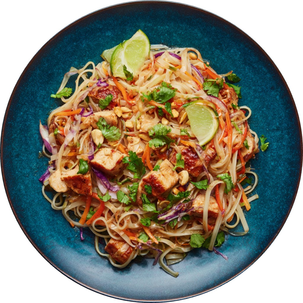 Speedy Pad Thai Noodle Salad