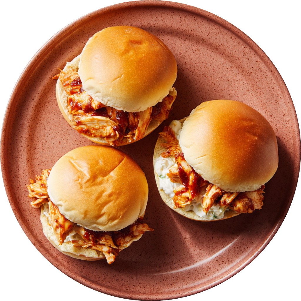 Honey BBQ Chicken Sliders