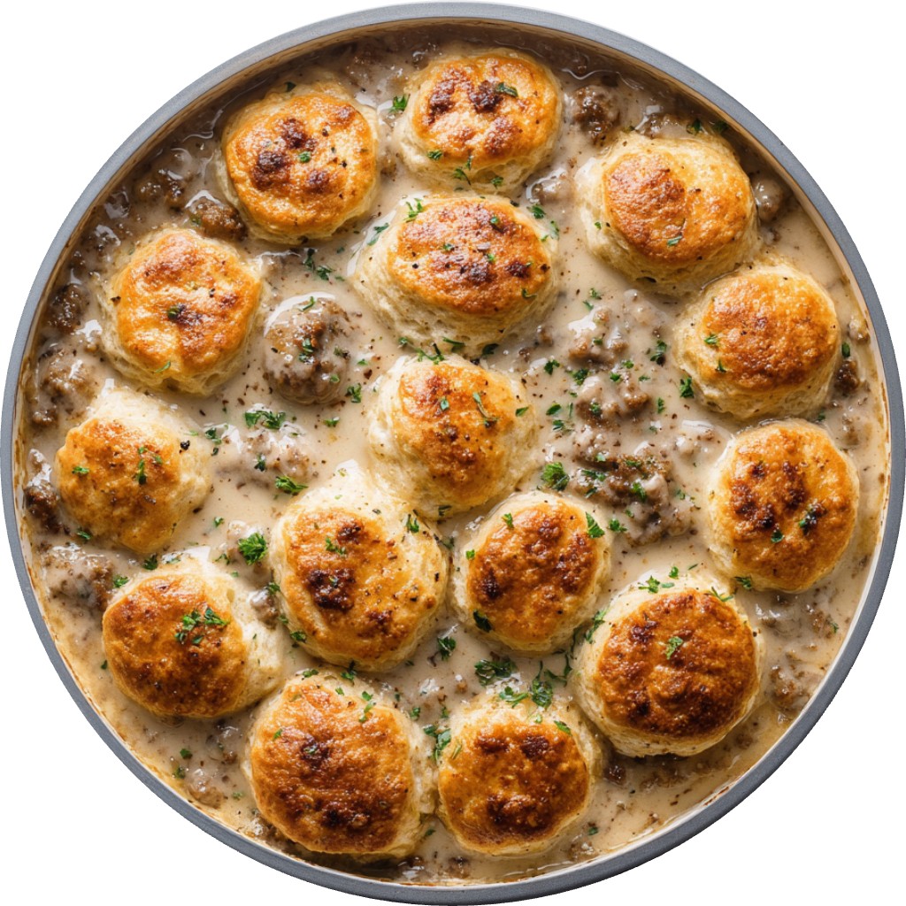 Biscuits And Gravy Bake