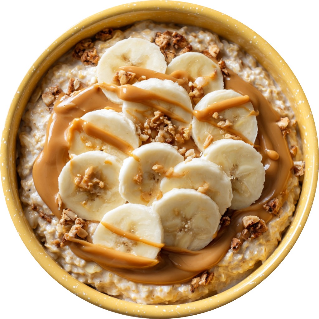 Banana Bread Baked Oats