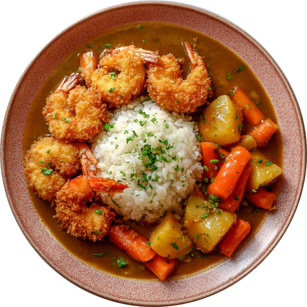 Fried Shrimp Curry