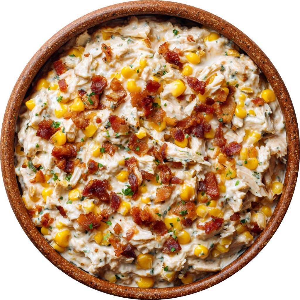 Chicken Bacon Street Corn Dip