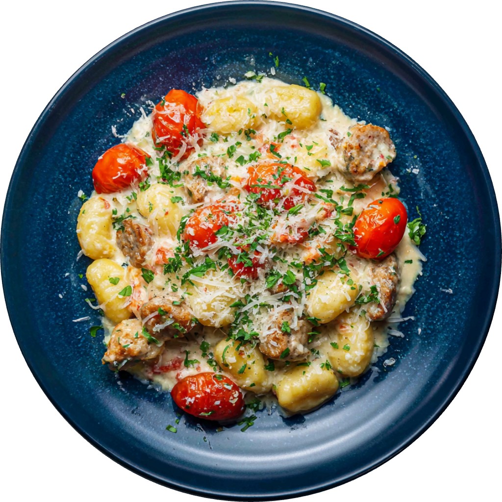 Stracciatella Tomato Gnocchi