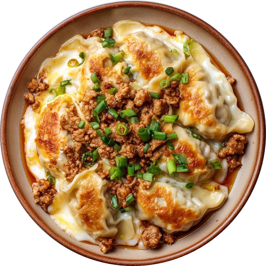 Viral Dumpling Lasagna