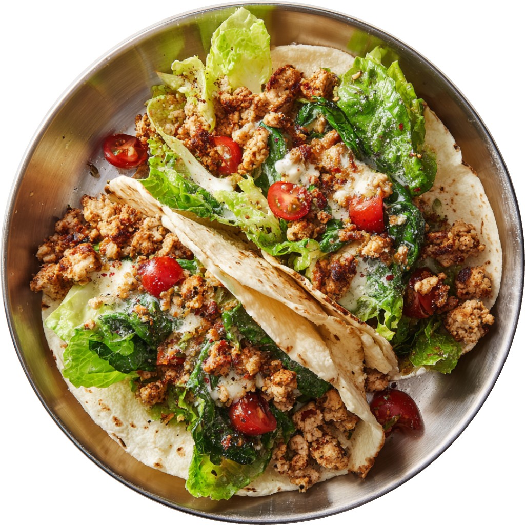 Viral Chicken Caesar Smash Tacos