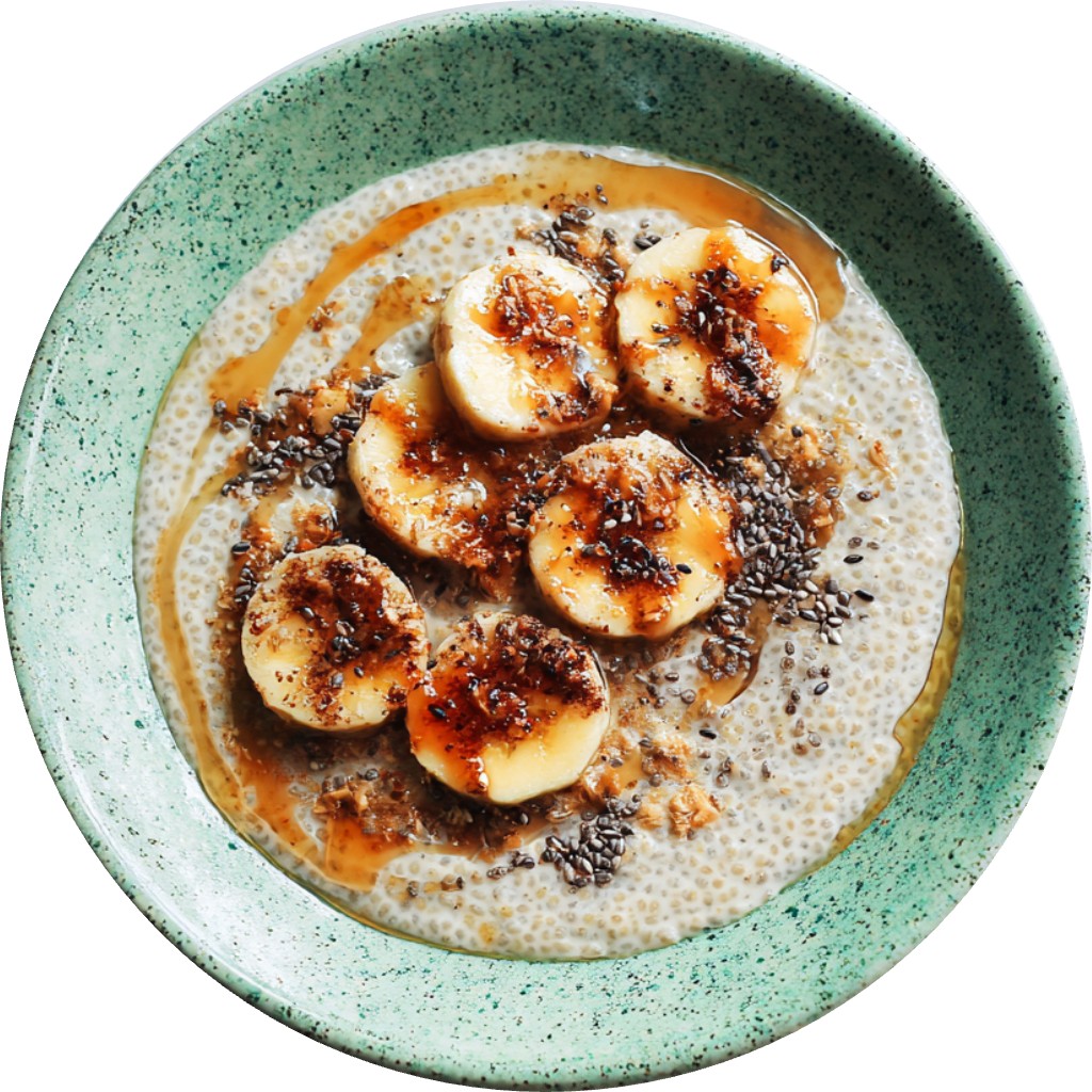 Banana Bread Chia Pudding