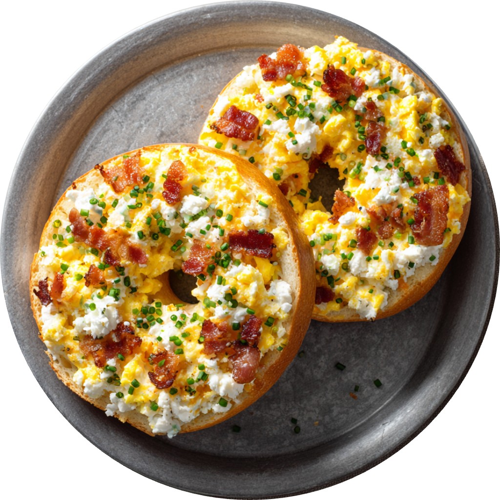 Bacon, Egg And Cheese Bagels