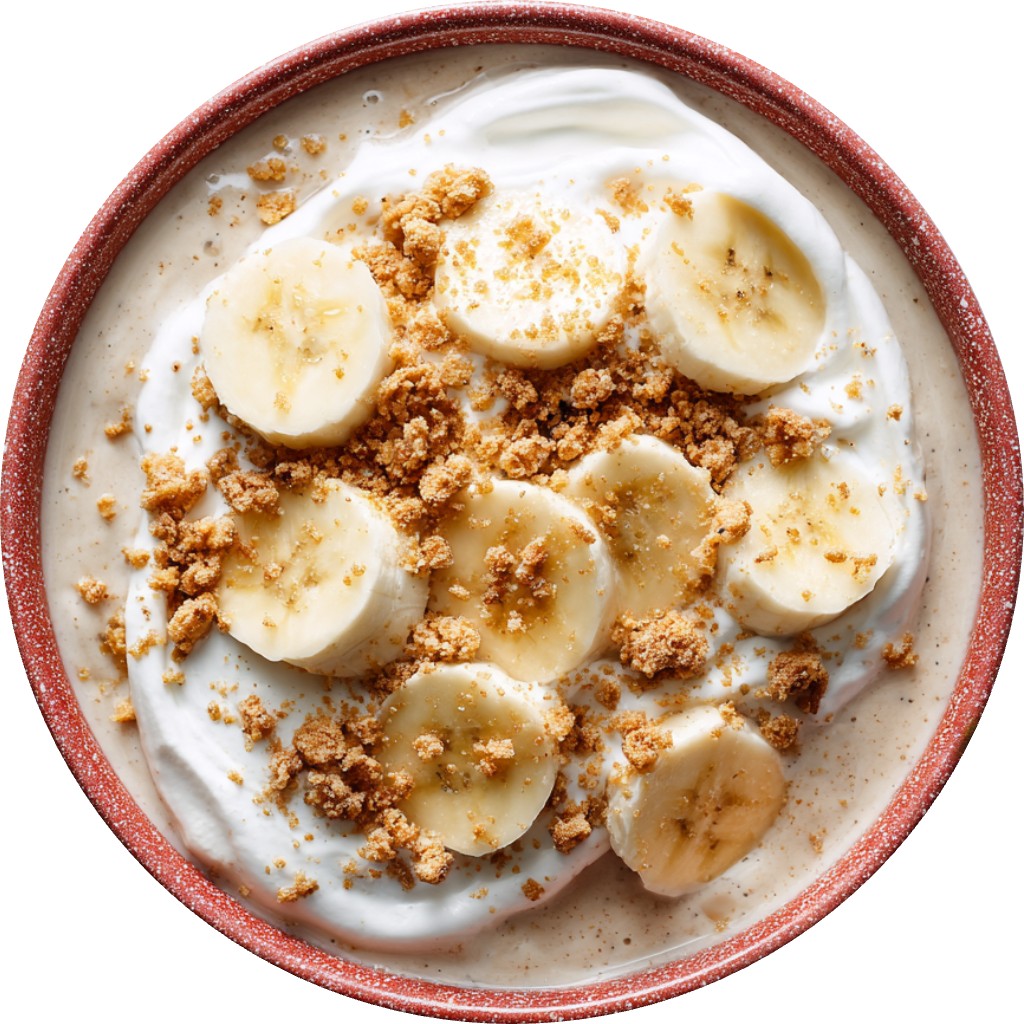 Banana Cream Pie Blended Chia Pudding