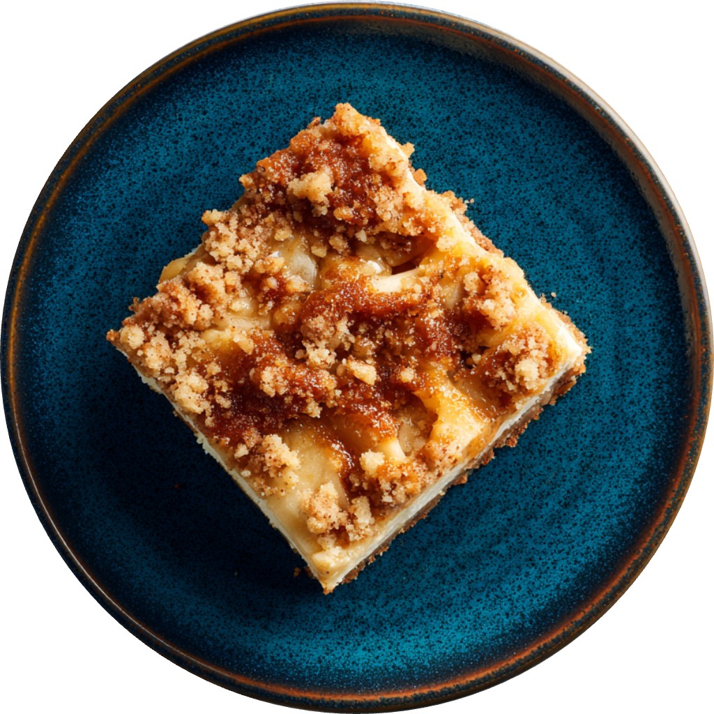 Apple Crumble Cheese Cake
