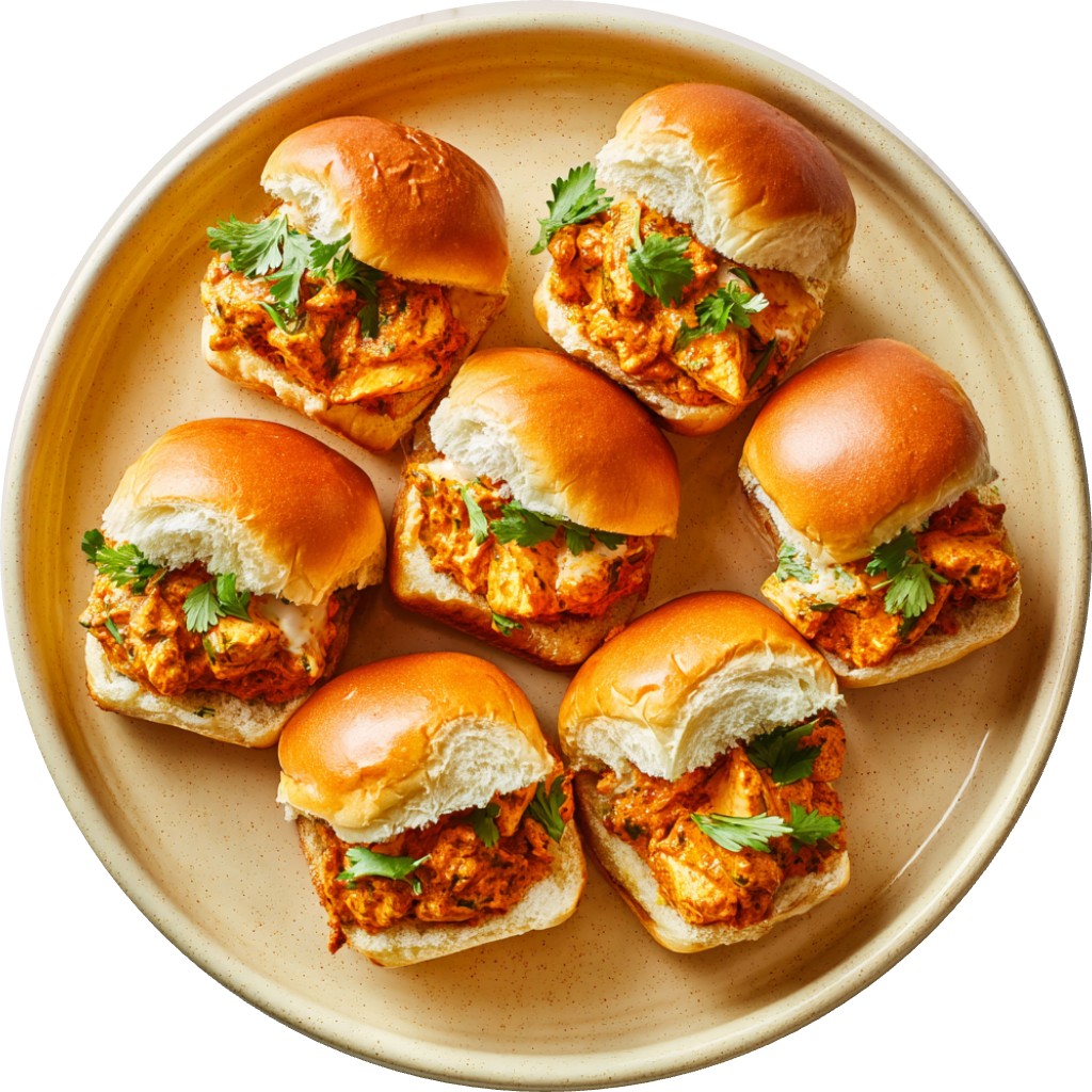 Chicken Tikka Masala Sliders