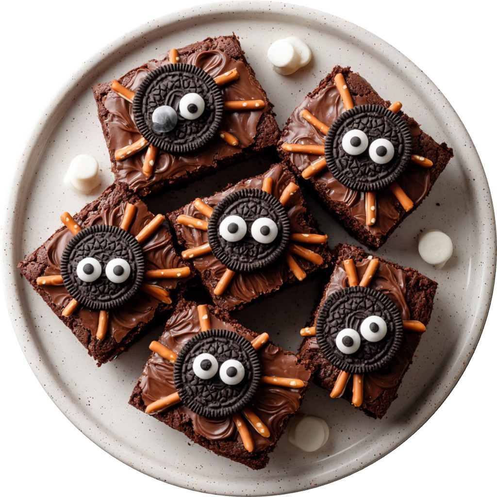 Spider Brownies