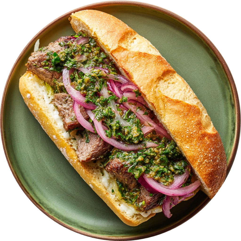 Steak Chimichurri Sandwich