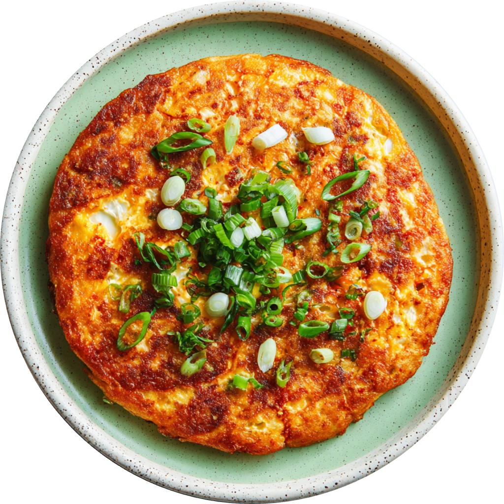 Gochujang Egg Rice Pancake