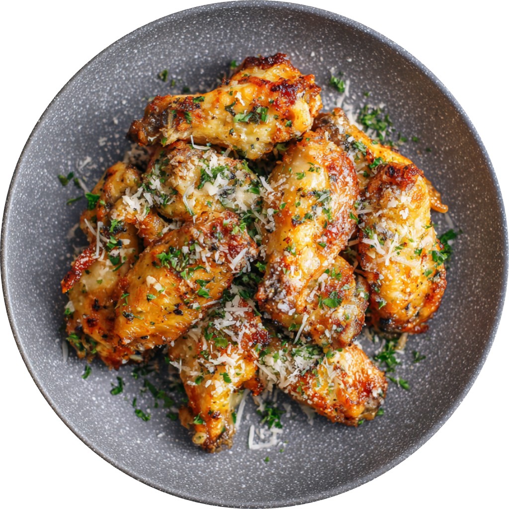 Garlic Parmesan Chicken Wings