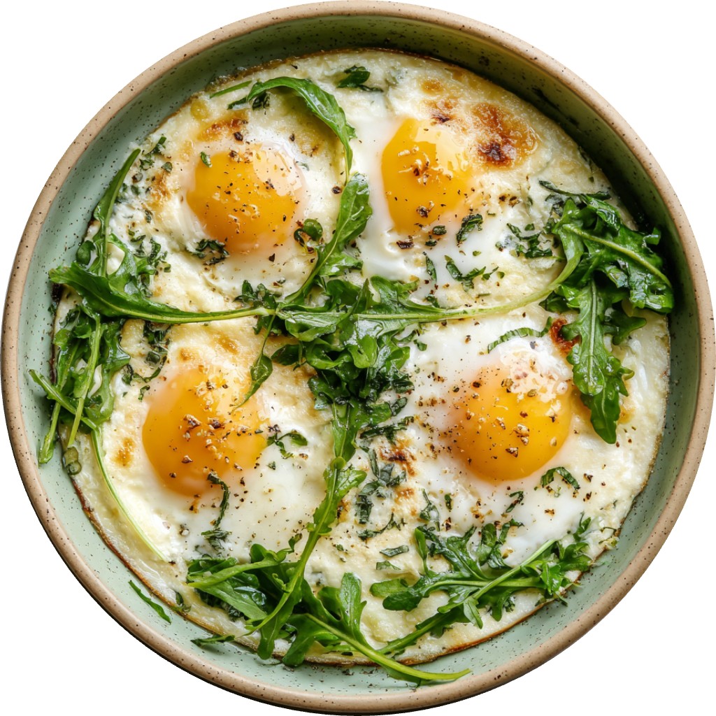 Creamiest Oven-Baked Eggs With Boursin Cheese