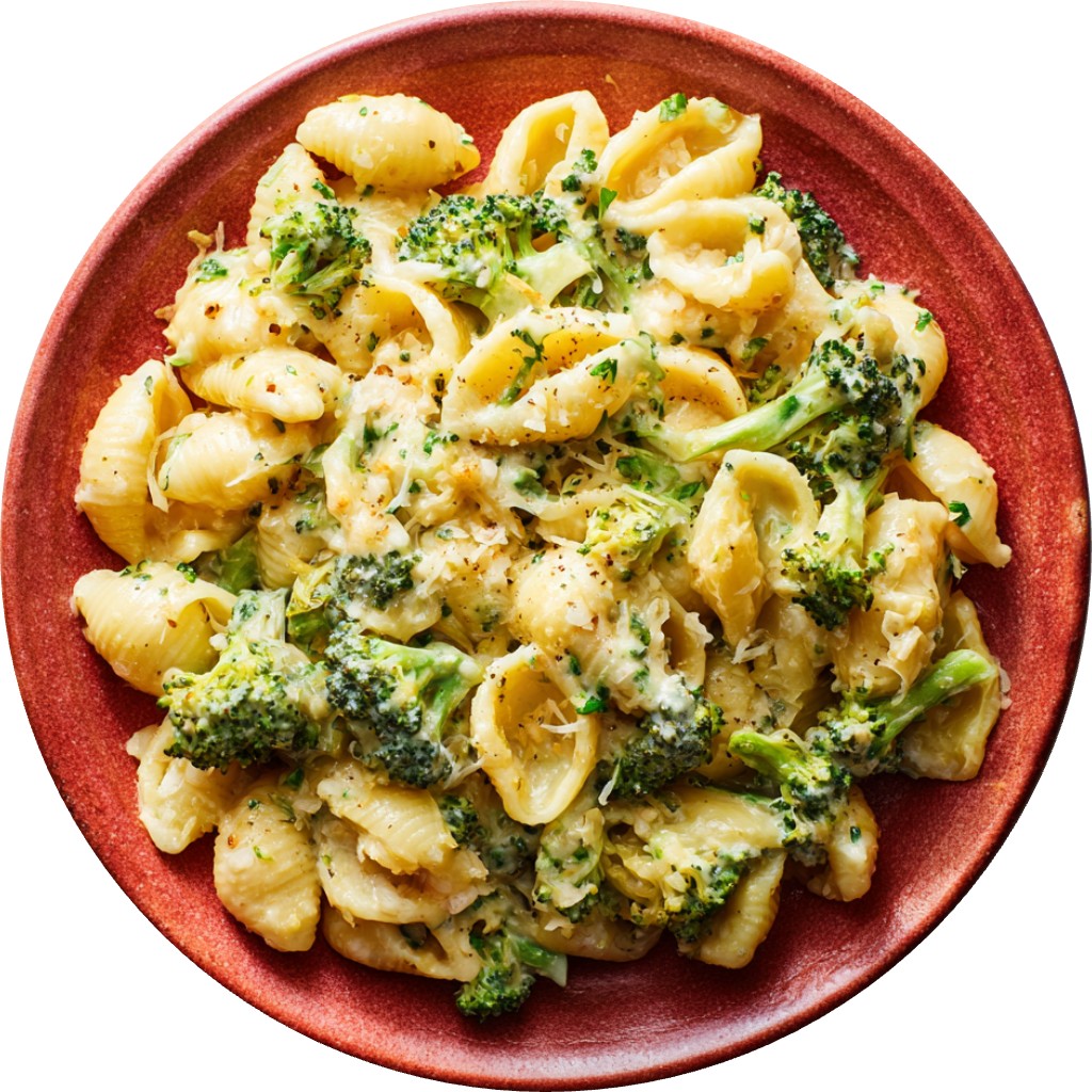 One Pot Creamy Broccoli Pasta