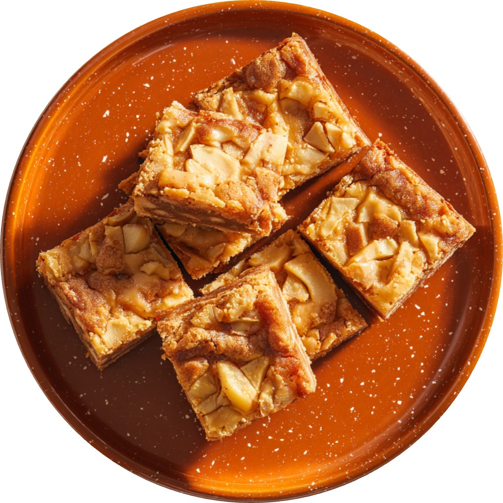 Maple Apple Blondies