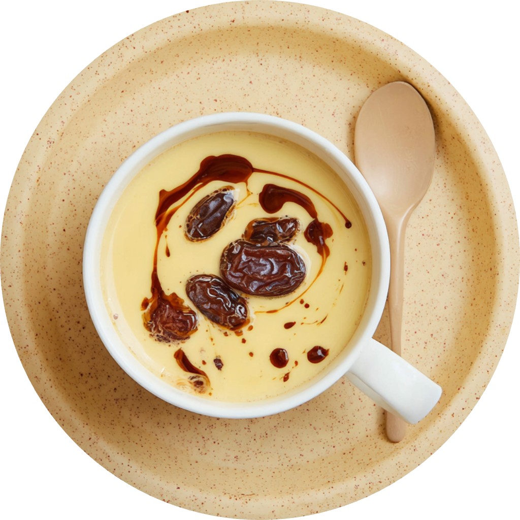 Caramel Date Fluffy Coffee