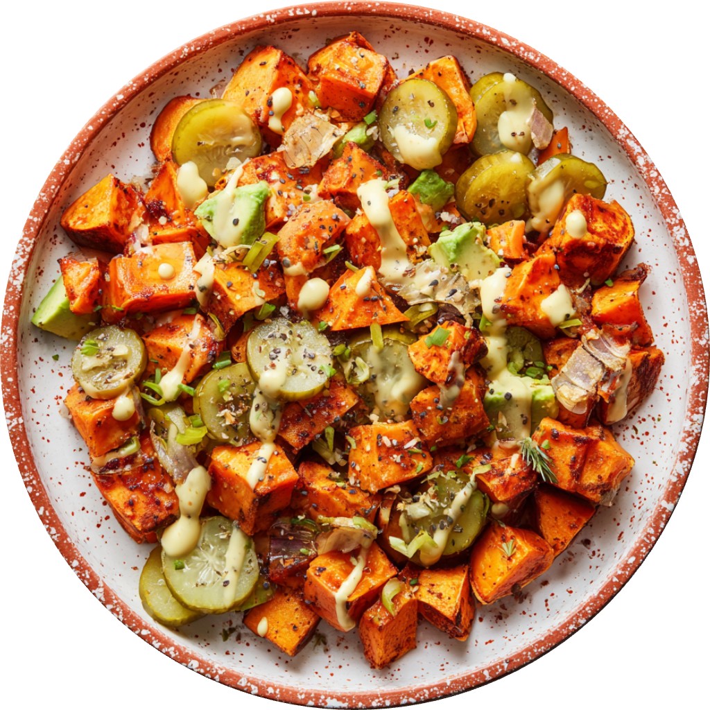 Animal Style Sweet Potatoes