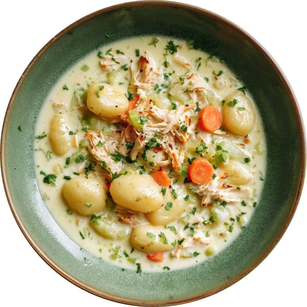 Creamy Chicken & Gnocchi Soup