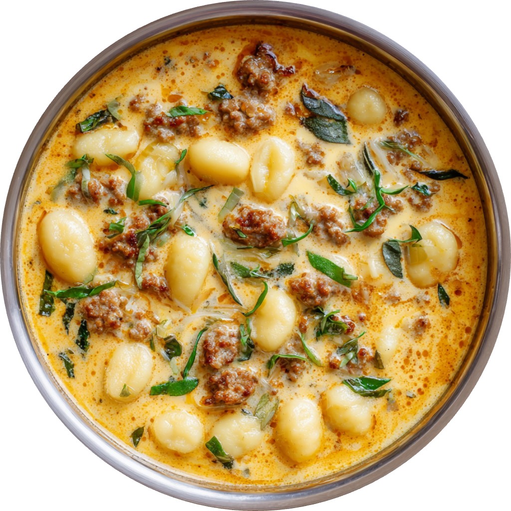 Sausage Gnocchi Soup