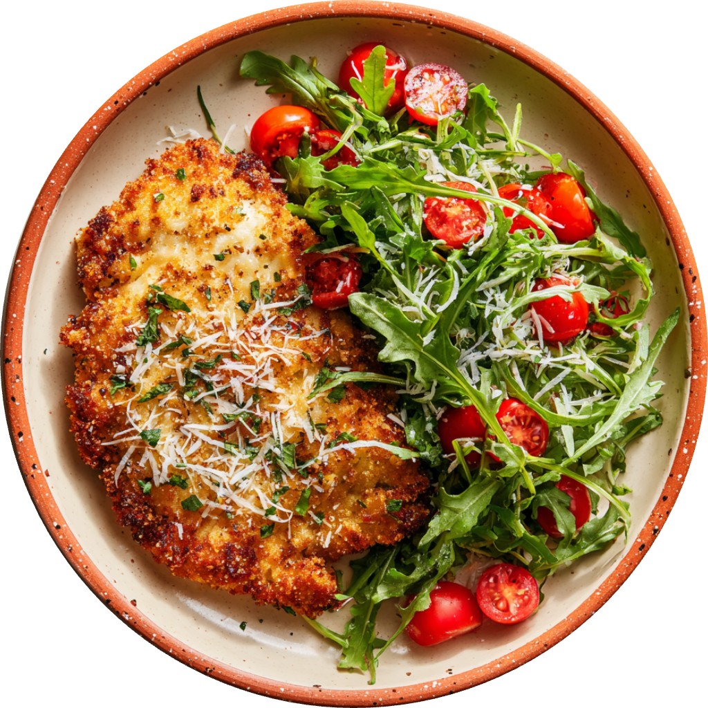 Cheesy Chicken Milanese