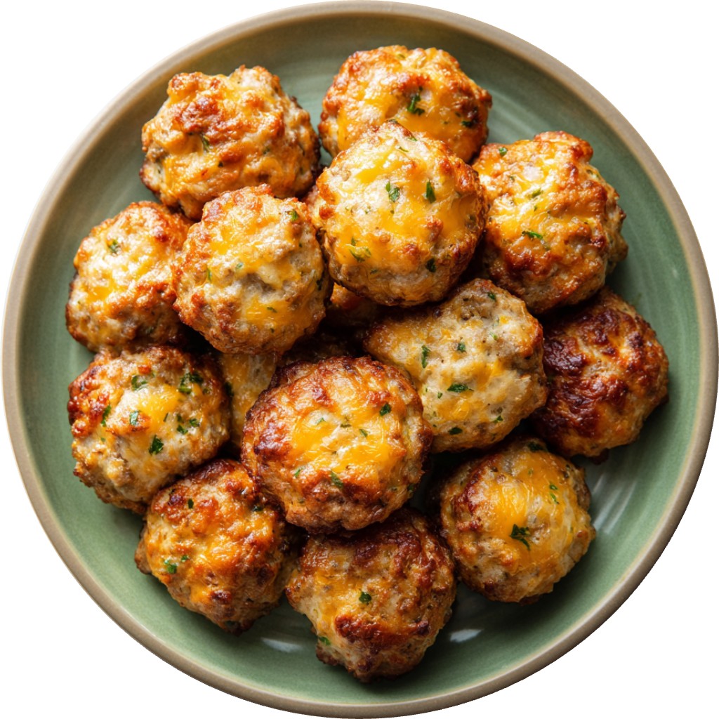 Cheddar Bay Sausage Balls