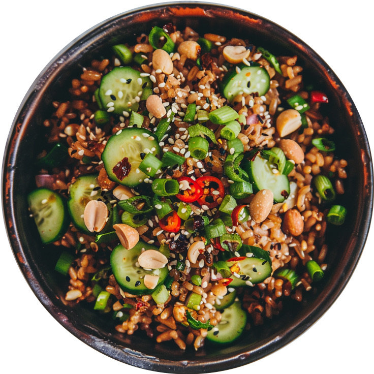 Crispy Rice Salad