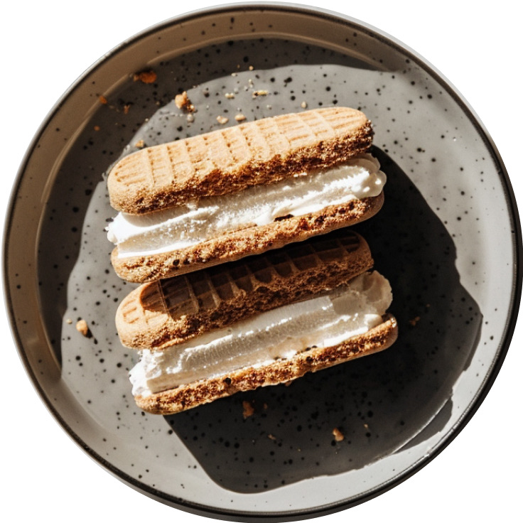 Biscoff Ice Cream Sandwich