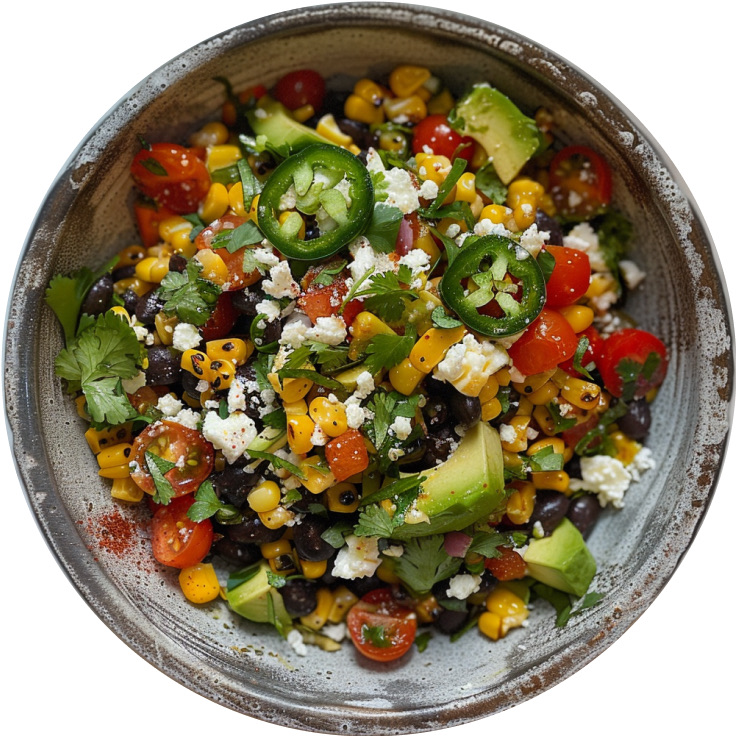 Black Bean and Grilled Corn Salad