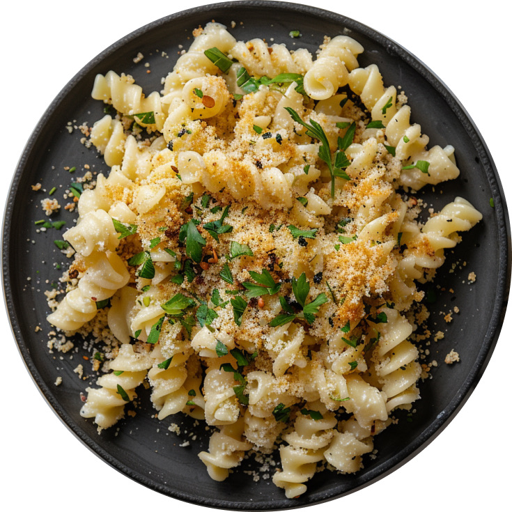 Garlic Bread Pasta