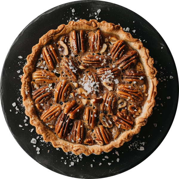 Maple Pecan Tart with Sea Salt