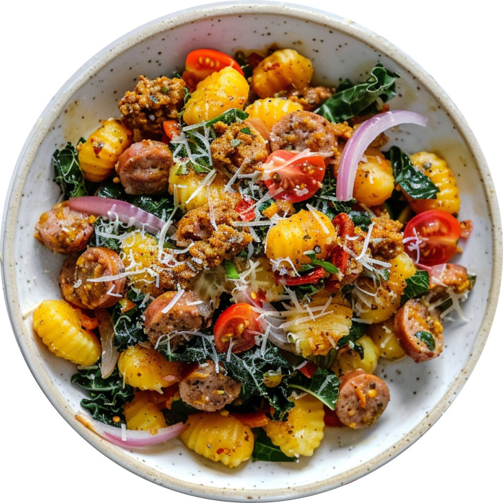 Spicy Sausage Gnocchi