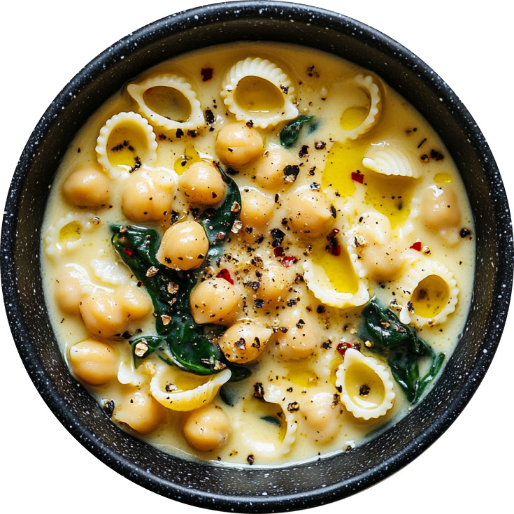Creamy, Lemony Pasta Soup
