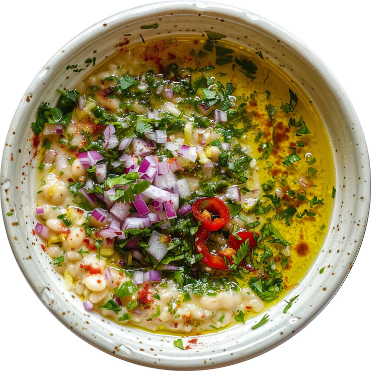 Spicy White Bean and Roasted Garlic Dip