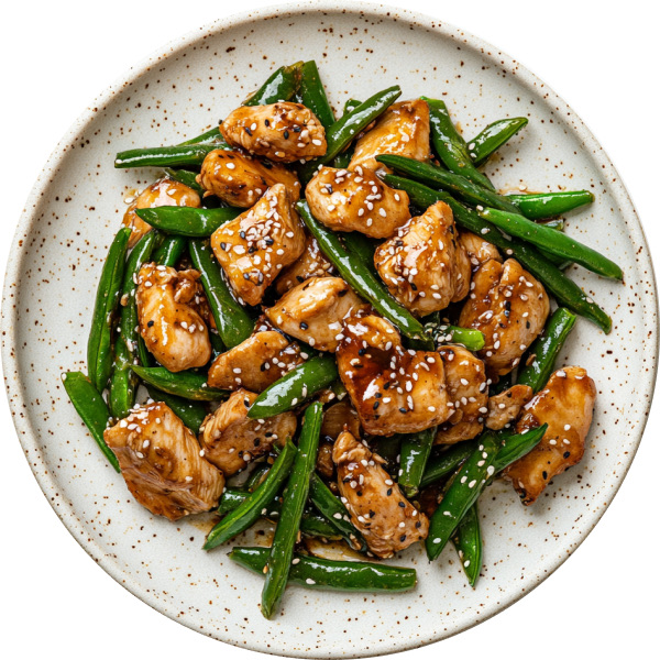 Chicken and Green Bean Stir-Fry