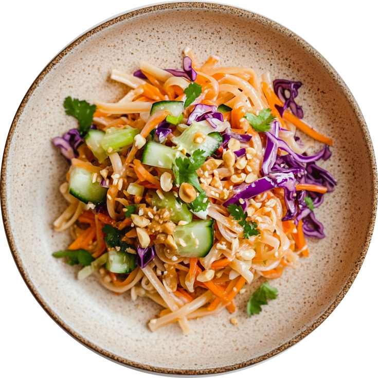 Thai Inspired Pasta Salad