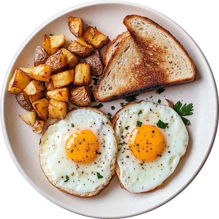 Eggs Your Way with Home Fries