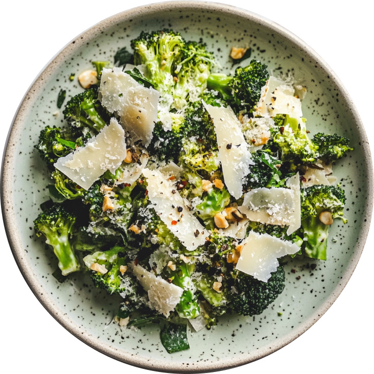 Warm Broccoli Caesar