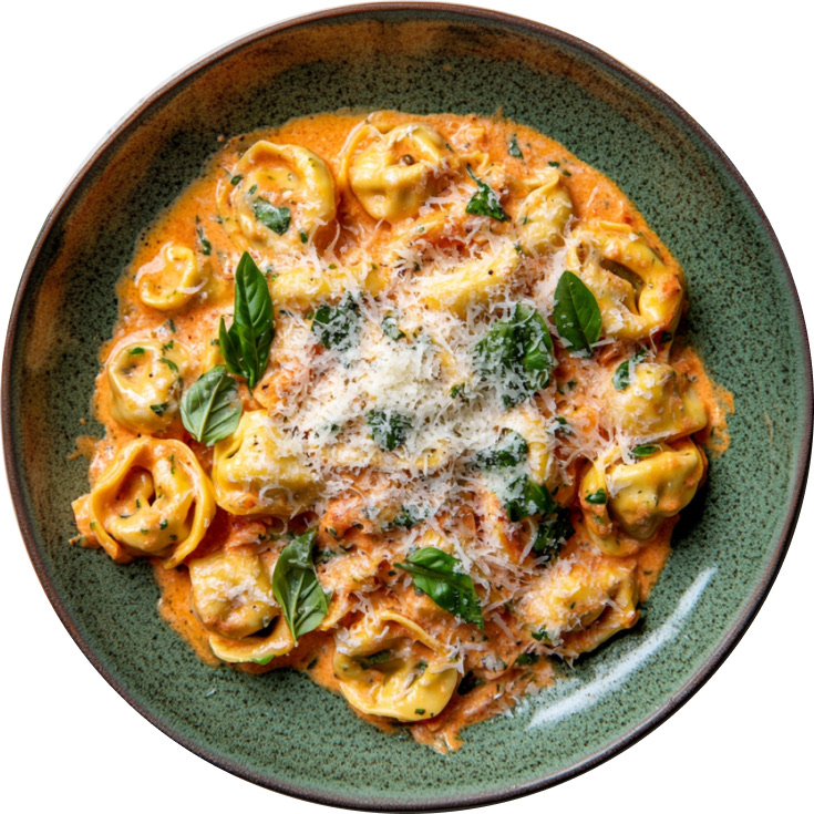 Creamy Tuscan Tortellini