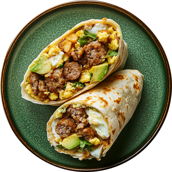 Weekend Breakfast Burrito