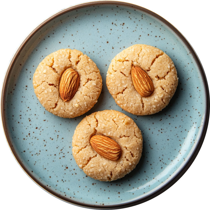 Flourless Almond Cookies