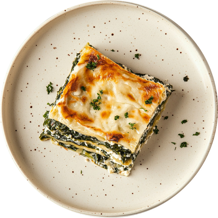 Sheet-Pan Spinach Lasagna