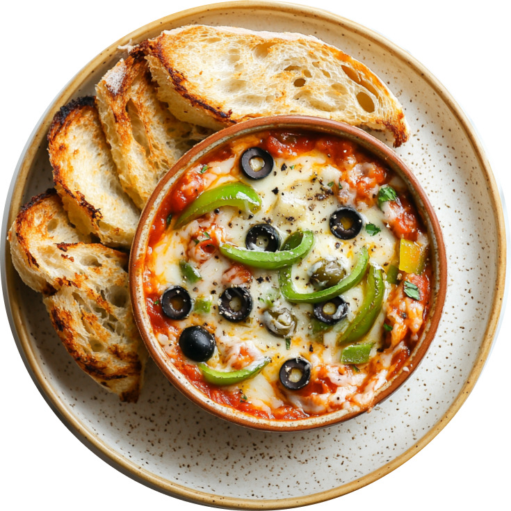 Veggie Lovers Pizza Dip
