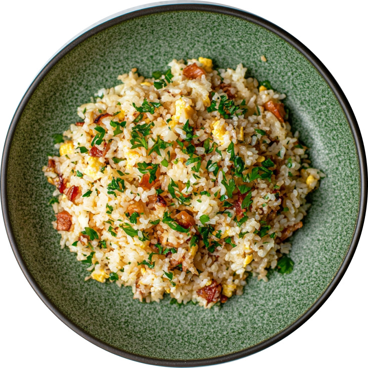 Carbonara Fried Rice