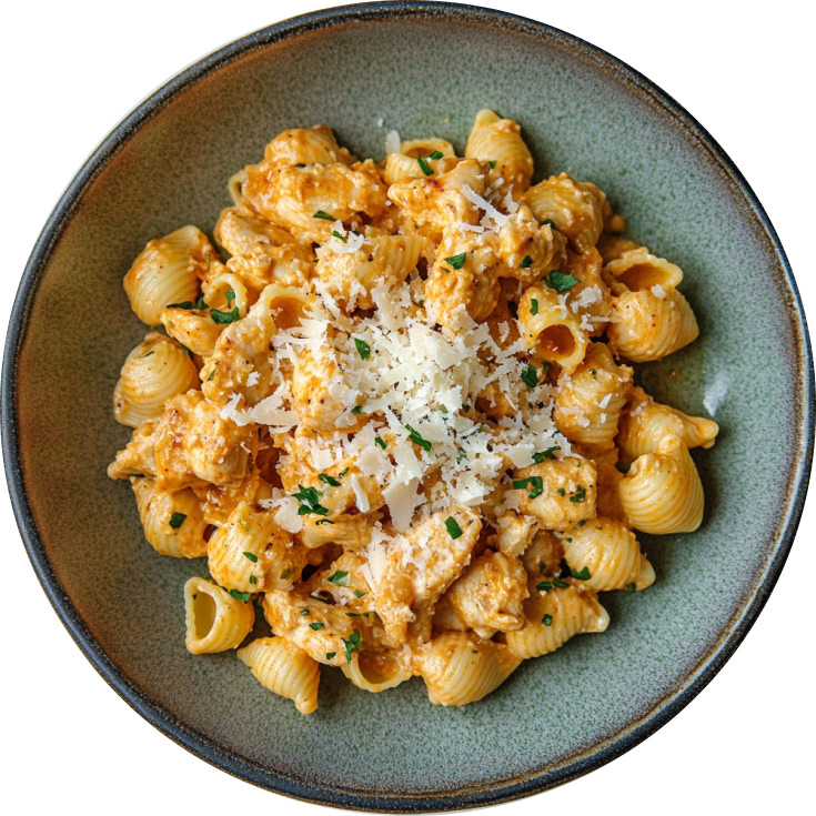 Fajita Chicken Mac n Cheese