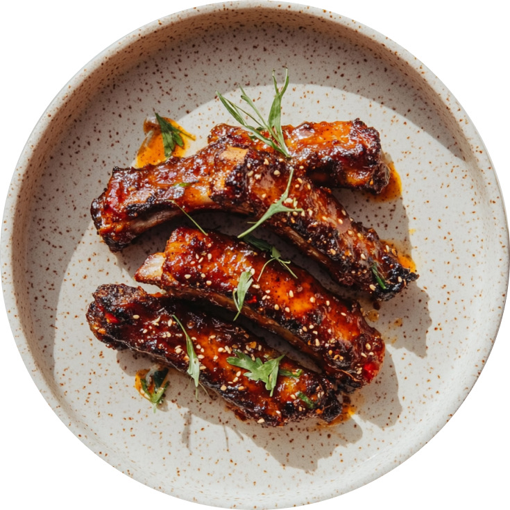 Curried Sweet Chili Ribs