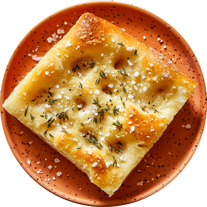Easy No-Knead Focaccia Bread