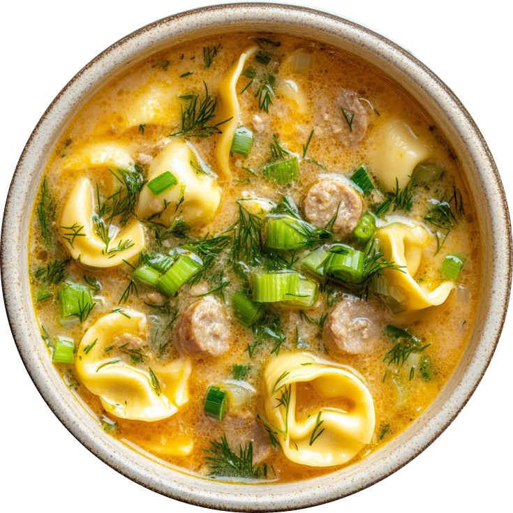 Sausage Tortellini Soup