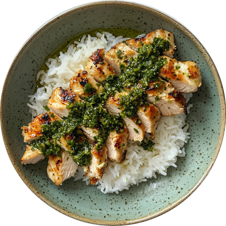 Ginger Scallion Chicken and Rice